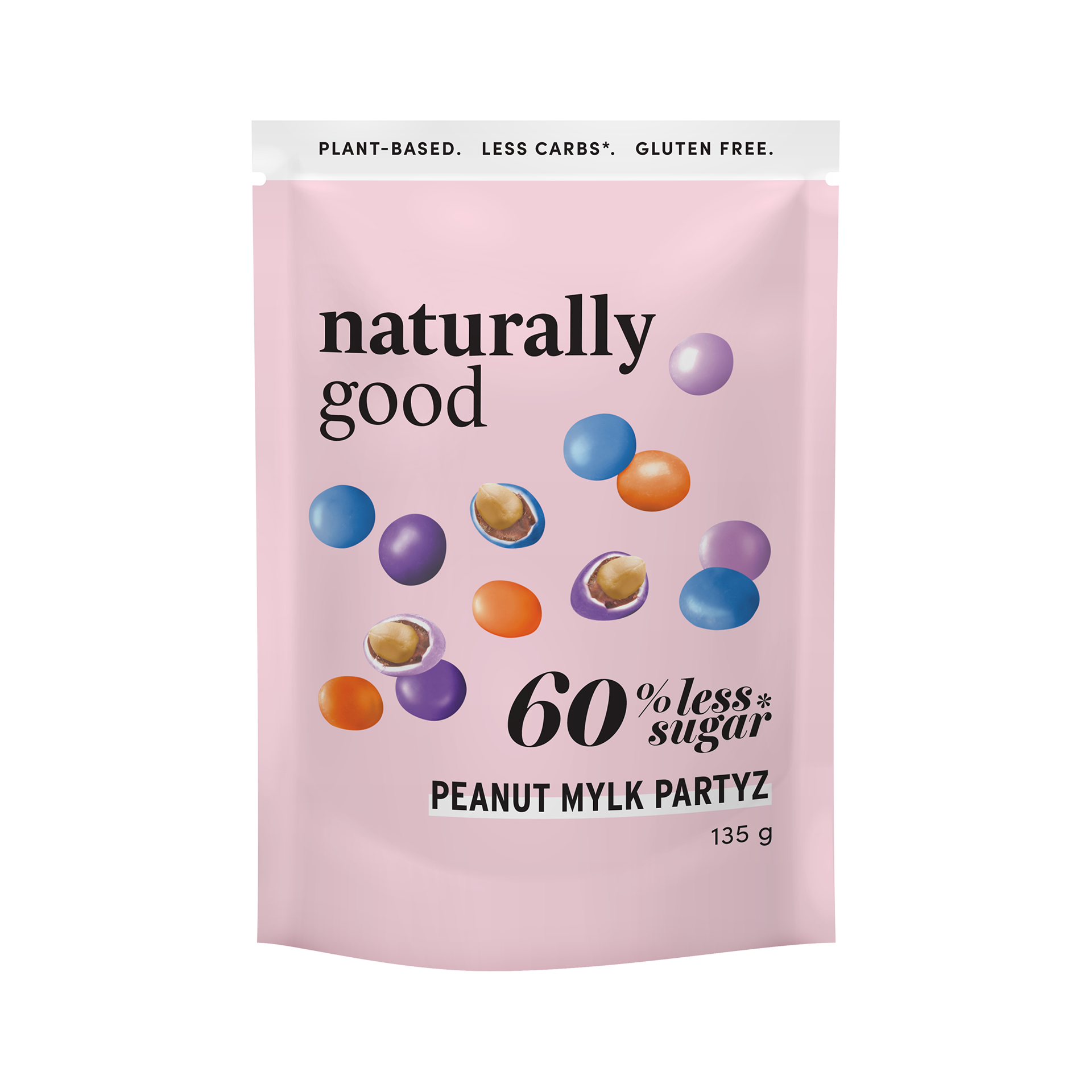 naturally good peanut partyz plant based snack